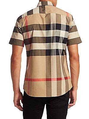 burberry somerton check shirt|Burberry Somerton Vintage Check Stretch.